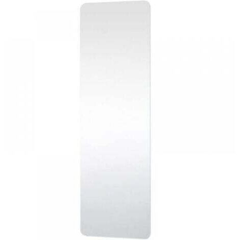 Specchio autoadesivo facile da rimuovere, lastra a specchio in resina PET resistente agli urti, specchio di sicurezza da parete per decorazione d'interni (H 150 x L 50 cm)