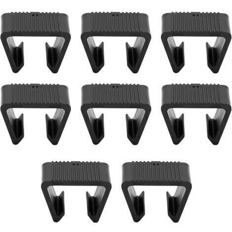 Set di 8 clip per mobili in rattan, clip per sedie in vimini, clip per mobili da esterno, clip per divani da patio, connettore a segmento di collegamento (1/5)