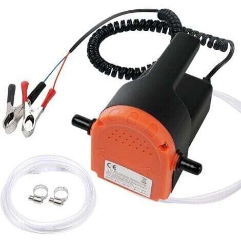 Pompa olio diesel, pompa elettrica di scarico olio motore 12V 80W per estrattori di fluidi auto e cambi olio diesel (1/5)