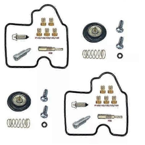 Kit di riparazione per carburatore compatibile Kawasaki KVF750 (2005–2007), parti di ricambio di alta precisione per quad 4x4-lsw (1/2)