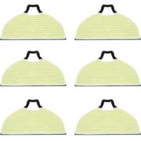 Confezione da 6 panni di ricambio per aspirapolvere robot Shark RV2410, 2610WD, 2610WA/WFUS – Microfibra lavabile – 184 x 3