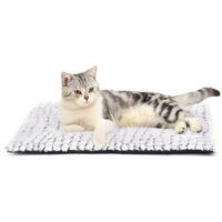 Cuscino riscaldato per gatti 60 x 45 cm, cuccia riscaldata per animali domestici, tappetino riscaldante non elettrico per cani