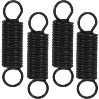 Molle universali per serratura dello sportello del forno a microonde, kit in acciaio resistente da 4 pezzi, componenti a gancio a molla per la riparazione del forno a microonde, accessori
