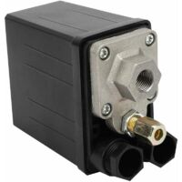 Interruttore di pressione per compressore d'aria 220V 0,4-0,7 MPa, valvola di controllo, interruttore automatico, ricambi per compressore d'aria a foro singolo