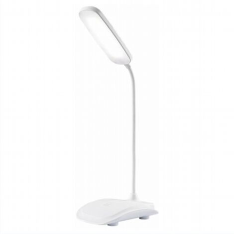 Lampe de bureau/lampe de chevet LED avec câble USB, commande tactile, luminosité réglable sur 3 niveaux, conception respectueuse des yeux