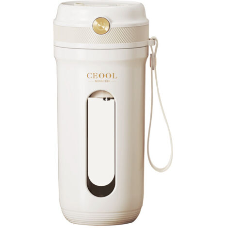 Blender portable, blender personnel de 350 ml pour smoothies et shakes, rechargeable par USB 3,7 V, batterie unique, moteur à 4 lames, mini presse-agrumes pour voyage, sport, cuisine 1 pc (1/3)