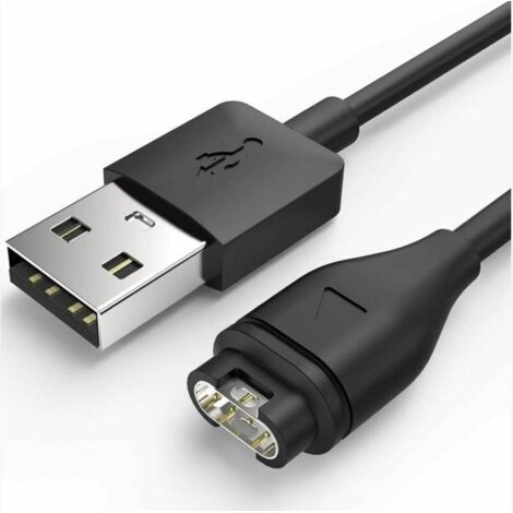 Chargeur Compatible avec Garmin Fenix 6 6S 6X Pro,Fenix 5 5S 5X Plus,Fenix 7 7S 7X,Forerunner 935 945 745 45 45S 245,Approach S10 S40 S60,Vivoactive 3 4 4S,Vivomove 3 3S,Vivosport,Instinct,Venu (1/5)