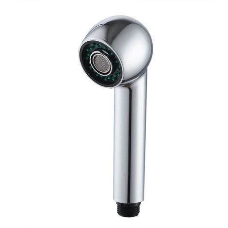 Robinet de cuisine pulvérisateur jets pommeau de douche pulvérisateur de remplacement pour mitigeur de cuisine, chrome (1/5)