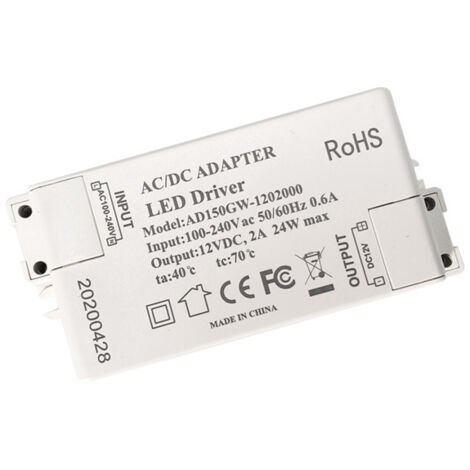 Adaptateur d'alimentation à découpage LED monobloc 24W Transformateur LED-944424mm
