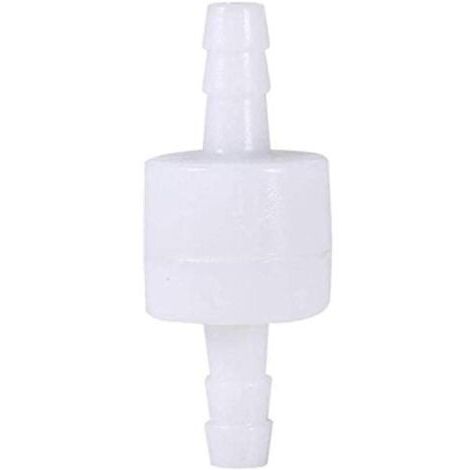 Clapet anti-retour en ligne pour carburant, huile, eau, gaz, air à sens unique, durable pour eau, carburant, air liquide (1/5)