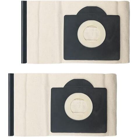 2 pièces de rechange sac à poussière de tissu lavable pour Karcher WD3 MV3 SE4001 A2299 K2201 FK2150 accessoires pour aspirateur (1/5)