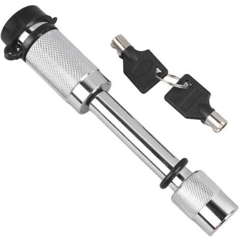 Serrure de Récepteur de Goupille d'attelage, Utilisation Pratique, Installation Simple, Serrure à Bille, Noyau de Remorque, Serrure de Goupille d'attelage, Antirouille avec (1/5)