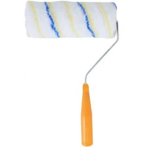 Rouleau de peinture avec manche - 25x13,5x6 cm - peinture travaux, maison, tout type peinture (1/4)