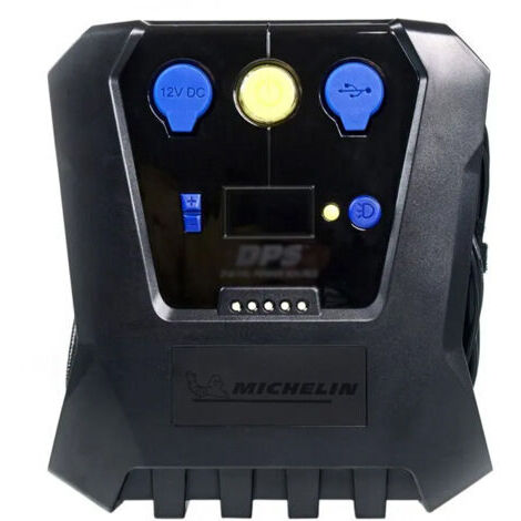 Compresseur programmable 12V de 0.05 bars à 7 bars - Programmable - voiture, moto, vélo, ballons, matelas pneumatiques