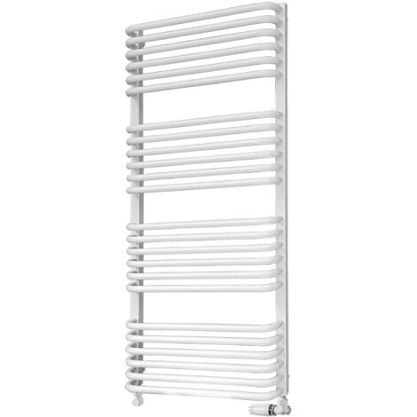 Radiateur de salle de bain LUXRAD Salto I 1200 x 530 mm blanc 699 W (1/2)