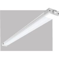 Antenlicht 4er Pack LED Feuchtraumleuchte 150cm 45W 4000K,Flache LED-Streifen IP65,connectable,110lm/W,70% Energiesparend,für Garage Werkstatt Keller