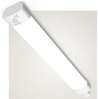 Antenlicht 5er Pack LED Feuchtraumleuchte 60cm 18W 5000K,Ultraslim LED-Streifen IP65 mit Bewegungsmelder,60% Energiesparend,110lm/W,für Garage,Flur,Keller