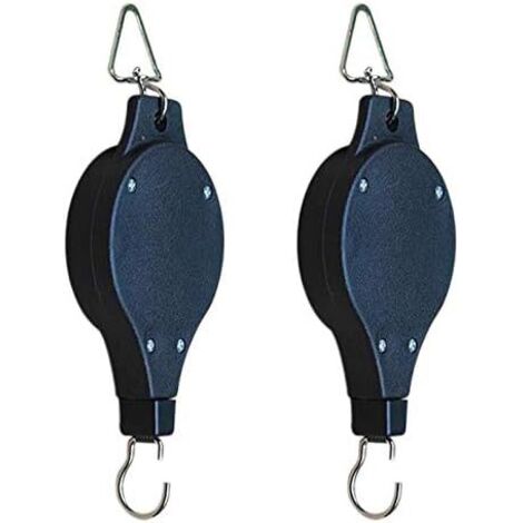 Set mit 2 verstellbaren Teleskophaken zum Aufhängen von Töpfen und Futterspendern (1/5)