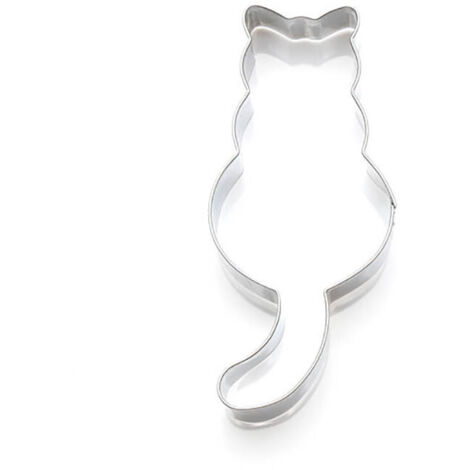 Niedliche katzenförmige Ausstechformen aus Aluminium, Teigausstecher aus Metall, Backformen, Zuckerdekorationsformen, Dropshipping