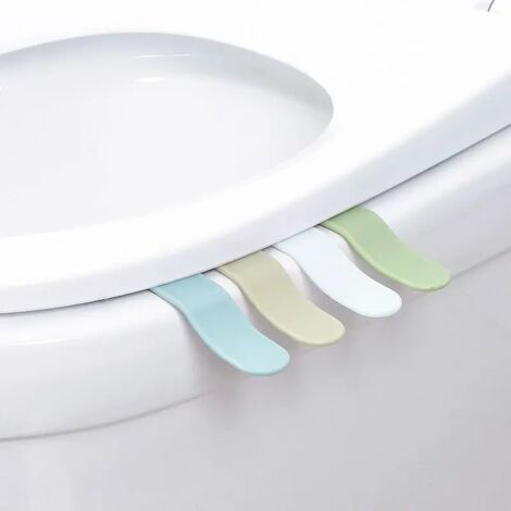 Tragbarer, faltbarer Toilettensitzdeckelheber mit Griff für Reisen, Zuhause und Badezimmer