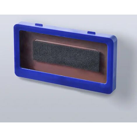 Wasserdichte Handyhalterung fürs Badezimmer, Wandhalterung fürs Handy, selbstklebende Touchscreen-Handyhülle, wasserdichte Aufbewahrung für die Dusche, Blau (1/5)