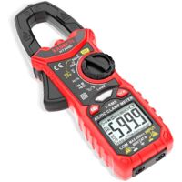 Digitale AC/DC-Zangenmessgeräte, bis 600 A, zur Messung von Strom, Spannung, Dioden, Temperatur, Widerstand und Frequenz, 1 Stück