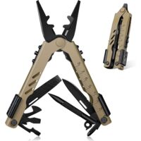 Purple Dragon Multifunktionsmesser, 12-in-1, Multitool mit Zange, Messer, originelles Geschenk für Männer, 1 Stück