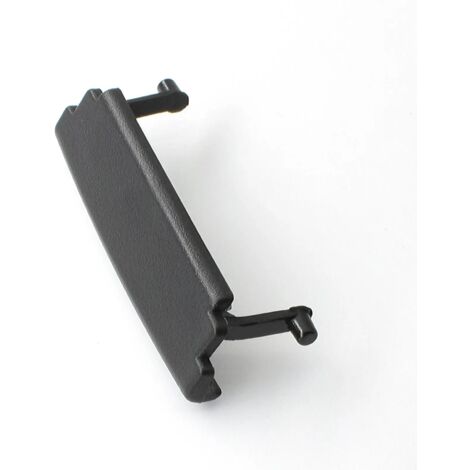Cubierta de consola central para Audi A3/S3 8P (2003-2012), negra, con cierre y clip de fijación, 1 pieza
