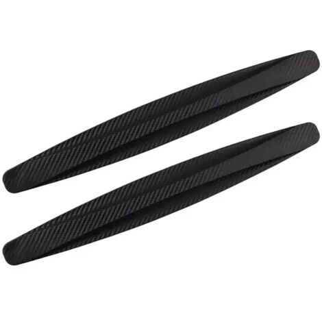 2 protectores de parachoques para coche, protectores de esquinas, antiarañazos, anticolisión, color negro (1/5)