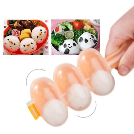 2 piezas/set Moldes de bolas de arroz creativos Máquina para hacer sushi Herramientas de cocina para hacer sushi Accesorios Bento Artículos con envío gratis (1/5)