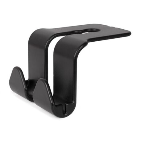 2 Soporte multifuncional para teléfono de coche con gancho, gancho creativo para reposacabezas, compatible con cerradura de coche - 9,5 x 8 x 6 cm (1/5)