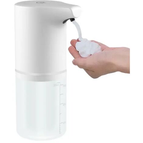 Dispensador automático de jabón en espuma con función de carga USB, dispensador automático de jabón líquido con sensor, dispensador automático de jabón inteligente, dispensador de desinfectante de man (1/5)