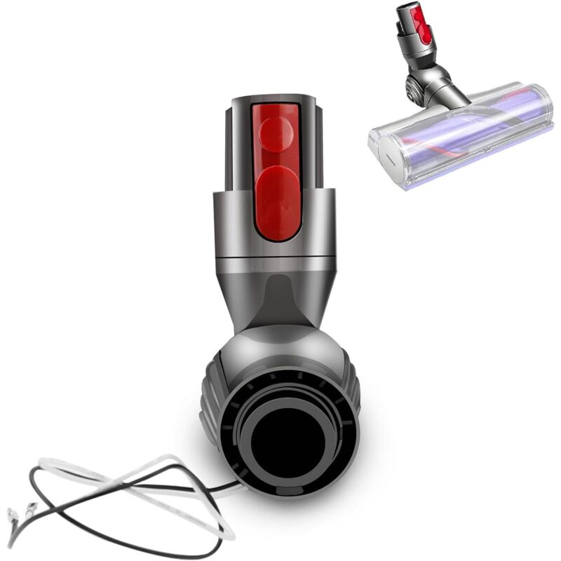 Chuancheng Connecteur de tête à entraînement Direct 50 W pour Dyson V8 V10 aspirateur Brosse de Sol Tête de Connexion Tête de Connexion Accessoires Pièces de Rechange - 1