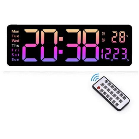 Horloge analogique multifonction compte à rebours compte à rebours muet