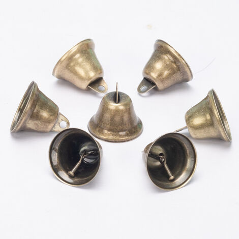 Cloches Métalliques Vintage Cloche Vintage Bronze Vintage Petite Cloche Cloches Décorations De Carillons Éoliens en Cuivre Mini (1/5)