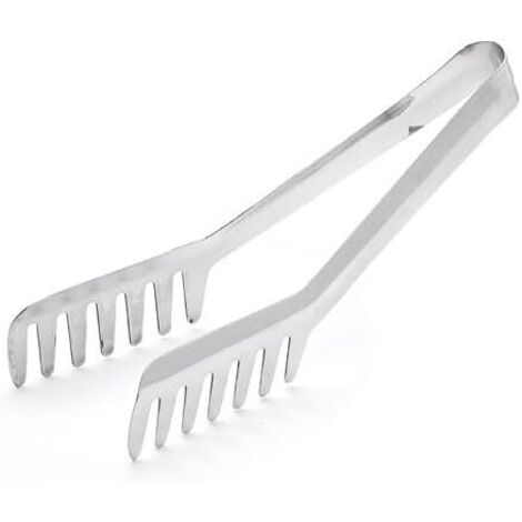De Buyer - Pince à spaghetti en acier inoxydable - 19,3 cm -, Argent (1/4)
