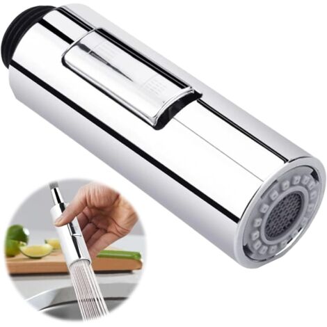 Adaptateur pour robinet de douche de cuisine, adaptateur pour robinet de cuisine, douchette extractible à 2 modes de robinetterie, (1/5)