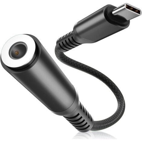 Adaptateur USB C Jack 3,5mm,Type-C Mâle Convertisseur Écouteur Audio Prise Casque Cordon pour iPad Pro 11 Air 4 5 Mini 6,Samsung (1/5)