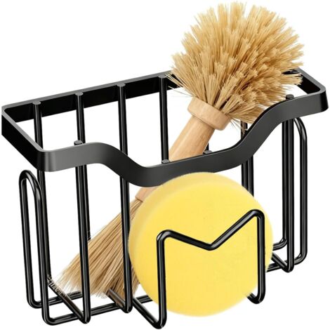 Porte-éponge à vaisselle – Égouttoir à ventouse à séchage rapide Égouttoir-éponge pour évier, idéal pour le nettoyage, la maison, (1/5)