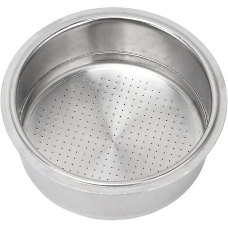 x Filtres à café à pression en acier inoxydable, robustes, petits et pratiques, offrant une bonne filtration et compatibles avec la (1/5)