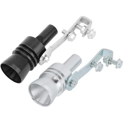 Amplificateur de son d'échappement de voiture, sifflet de tuyau d'échappement, pièce modifiée pour voiture TC XL (noir)