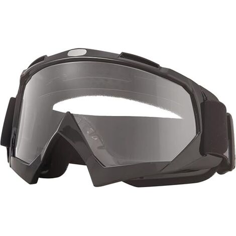 Lunettes de moto, VTT, Dirt Bike, anti-UV400, coupe-vent, anti-poussière, avec sangle réglable, pour adultes (1/5)
