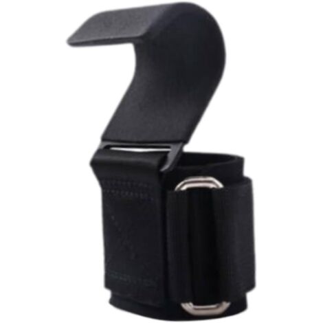 Fitness Weight Lifting Hook for Men Women Exercise Strength Training Thick Wrist Padding Weight Lifting Grip for Shrugs Rows (1/5)