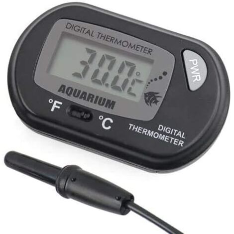 Thermomètre numérique pour aquarium - Thermomètre de température - Aquarium marin vivarium - Thermomètre électronique (1/5)