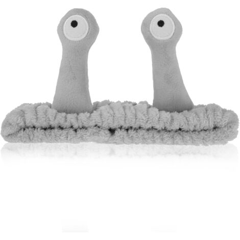 Bandeau escargot pour se laver le visage, bandeaux pour cheveux spa, bandeaux de maquillage pour femmes, bandeau élastique (1/5)