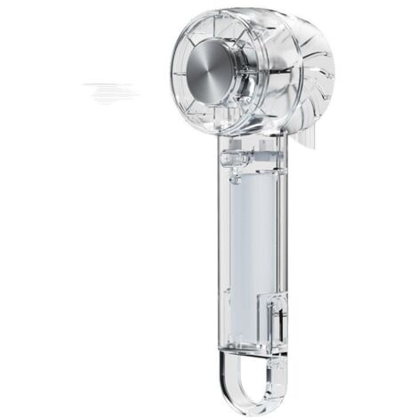 Mini ventilateur portable à turbine, transparent et créatif, à semi-conducteurs, USB, nouveauté 2025 (1/5)