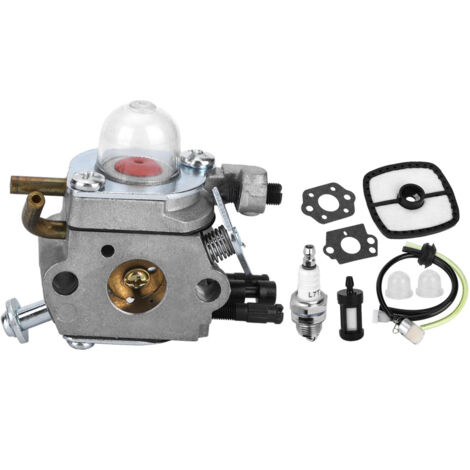 GARRYFIZH Kit de carburateur en aluminium pour souffleur de débris de feuilles Echo PB-2155 pour Zama C1U-K43B Carb ES-2100