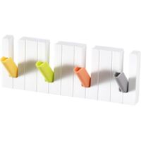 Crochet mural créatif pour piano, patère murale, crochet mural, crochet de salle de bain, porte-manteau moderne, simple et peu