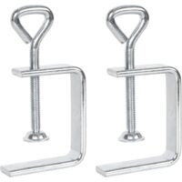 Serre-joints en C, lot de 2 serre-joints en C métalliques, petits serre-joints en C robustes à vis, serre-joints de fixation