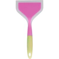Spatule en silicone à large ouverture et design bicolore, louche de cuisson antiadhésive pour tamagoyaki, crêpes, viande, bœuf,